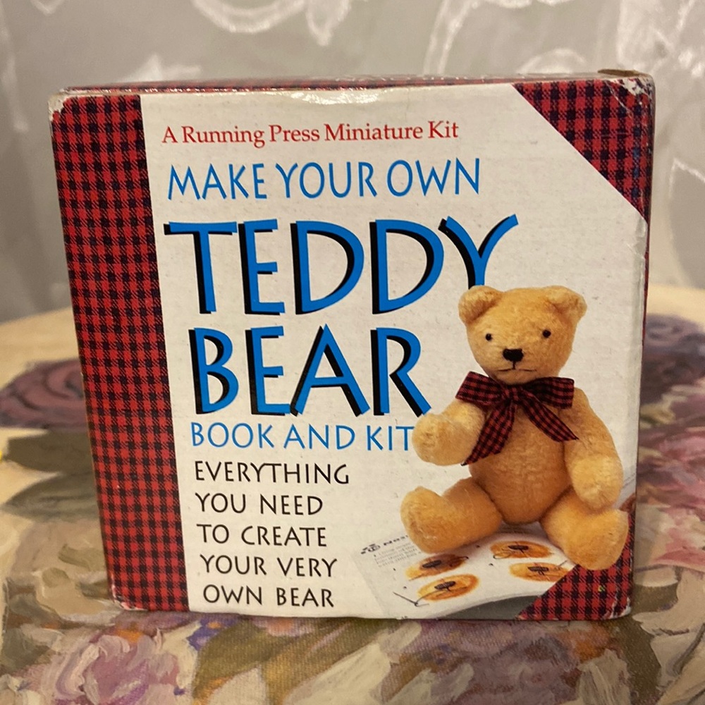Make your own Teddy Bear kit vintage 1995